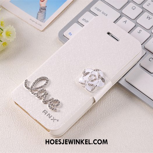 iPhone 5 / 5s Hoesje Leren Etui Dun Hoes, iPhone 5 / 5s Hoesje Clamshell Anti-fall