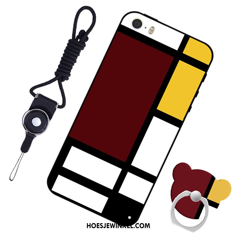 iPhone 5 / 5s Hoesje Mobiele Telefoon Hoes Roze, iPhone 5 / 5s Hoesje Ondersteuning Persoonlijk