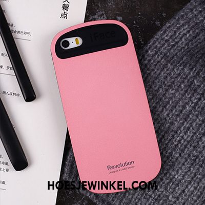 iPhone 5 / 5s Hoesje Siliconen Mobiele Telefoon Hoes, iPhone 5 / 5s Hoesje Anti-fall Purper