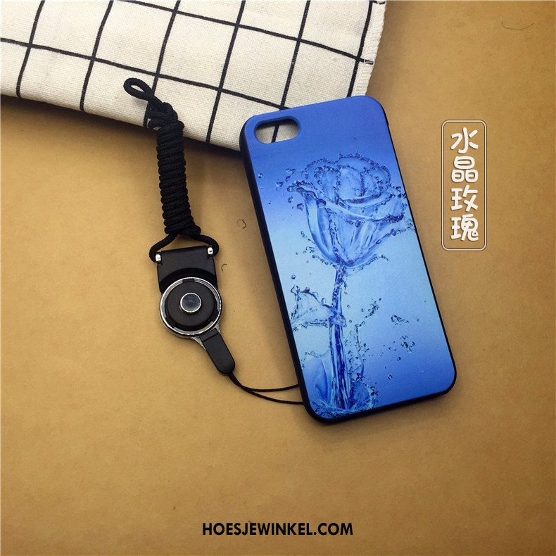 iPhone 5 / 5s Hoesje Zacht Hoes Spotprent, iPhone 5 / 5s Hoesje Anti-fall Bescherming