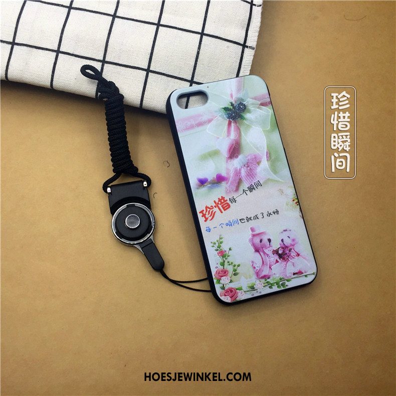 iPhone 5 / 5s Hoesje Zacht Hoes Spotprent, iPhone 5 / 5s Hoesje Anti-fall Bescherming