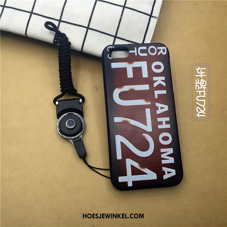 iPhone 5 / 5s Hoesje Zacht Hoes Spotprent, iPhone 5 / 5s Hoesje Anti-fall Bescherming