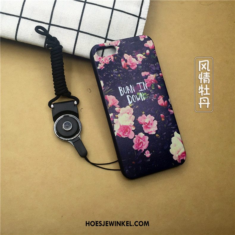 iPhone 5 / 5s Hoesje Zacht Hoes Spotprent, iPhone 5 / 5s Hoesje Anti-fall Bescherming