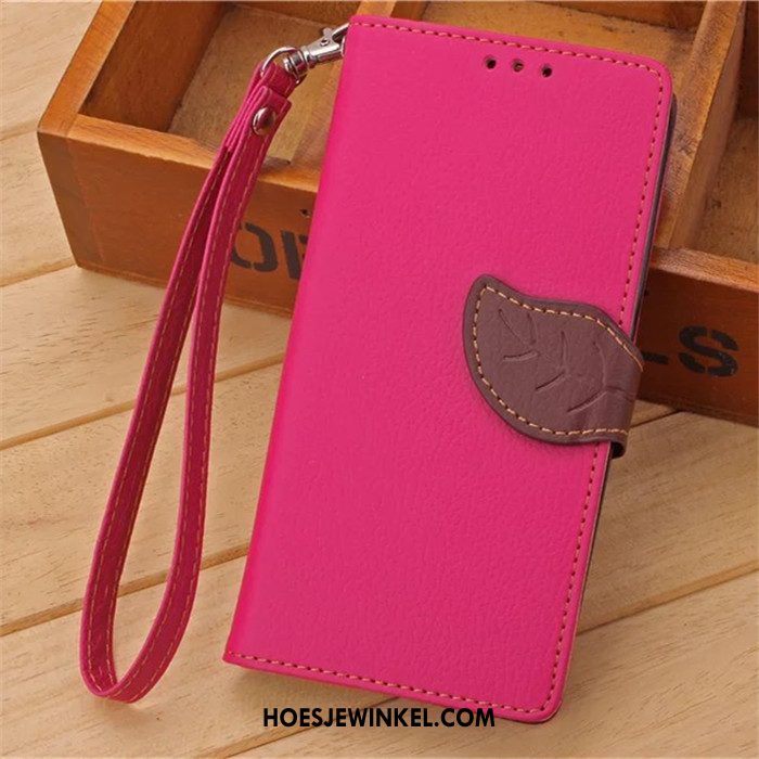 iPhone 5 / 5s Hoesje Zacht Leren Etui Hanger, iPhone 5 / 5s Hoesje Clamshell Mobiele Telefoon