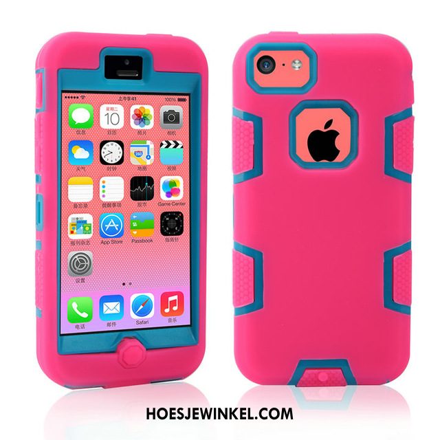 iPhone 5c Hoesje All Inclusive Nieuw Hoes, iPhone 5c Hoesje Purper Bescherming