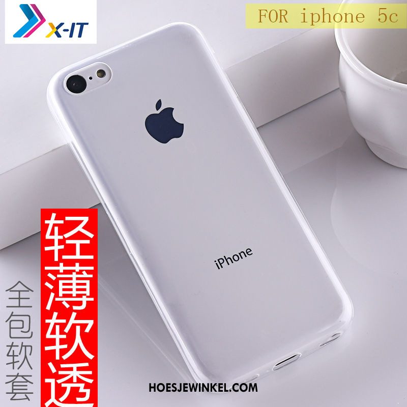 iPhone 5c Hoesje Anti-fall Siliconen Bescherming, iPhone 5c Hoesje Hoes Doorzichtig