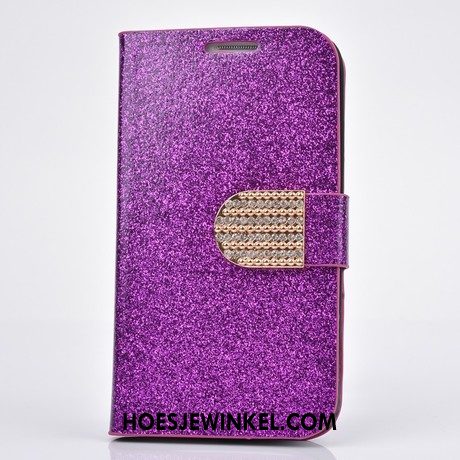 iPhone 5c Hoesje Bescherming Met Strass Zilver, iPhone 5c Hoesje Mobiele Telefoon Hoes