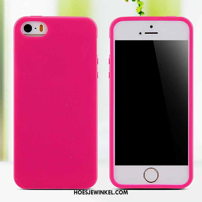 iPhone 5c Hoesje Grote Siliconen Rood, iPhone 5c Hoesje Anti-fall Bescherming