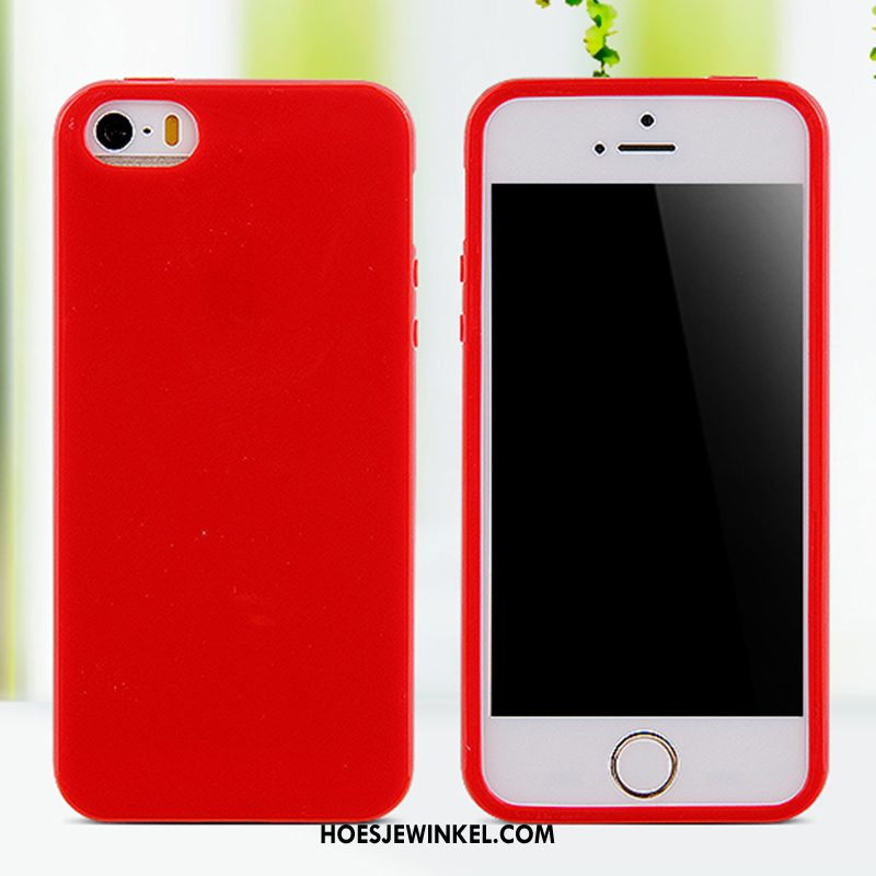 iPhone 5c Hoesje Grote Siliconen Rood, iPhone 5c Hoesje Anti-fall Bescherming