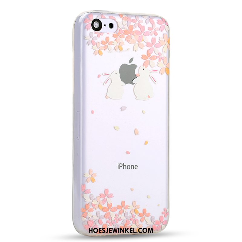 iPhone 5c Hoesje Mobiele Telefoon Hoes Spotprent, iPhone 5c Hoesje Wit Scheppend