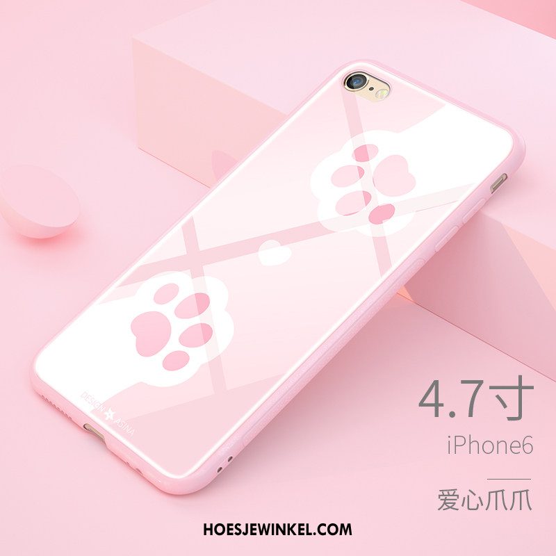 iPhone 6 / 6s Hoesje All Inclusive Nieuw Zacht, iPhone 6 / 6s Hoesje Persoonlijk Glas