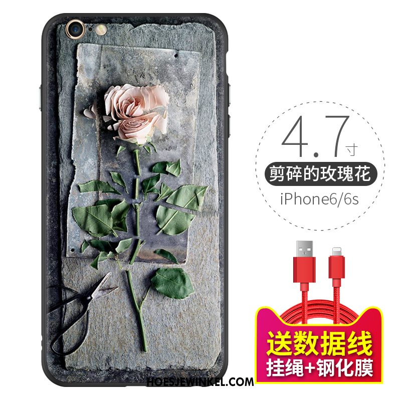 iPhone 6 / 6s Hoesje Anti-fall Dun Siliconen, iPhone 6 / 6s Hoesje All Inclusive Mobiele Telefoon