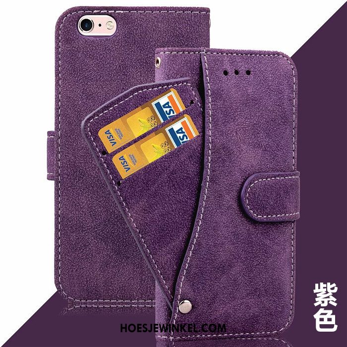 iPhone 6 / 6s Hoesje Anti-fall Kaart Bescherming, iPhone 6 / 6s Hoesje Leren Etui Hoes