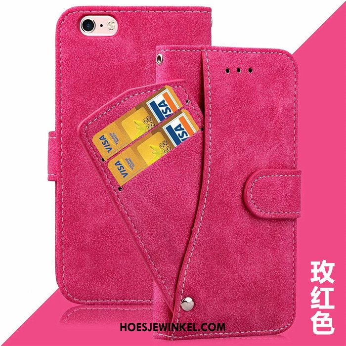 iPhone 6 / 6s Hoesje Anti-fall Kaart Bescherming, iPhone 6 / 6s Hoesje Leren Etui Hoes