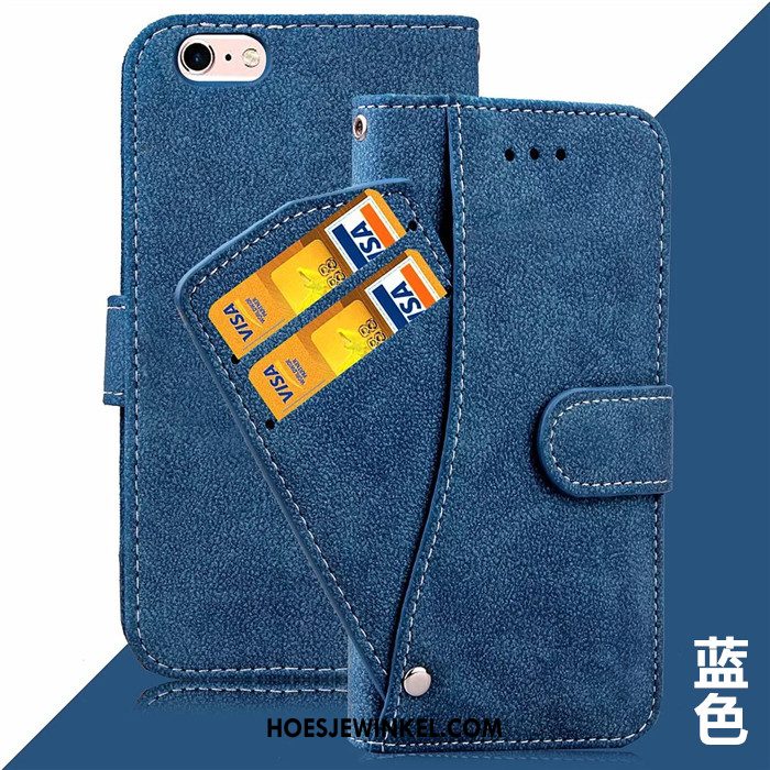 iPhone 6 / 6s Hoesje Anti-fall Kaart Bescherming, iPhone 6 / 6s Hoesje Leren Etui Hoes