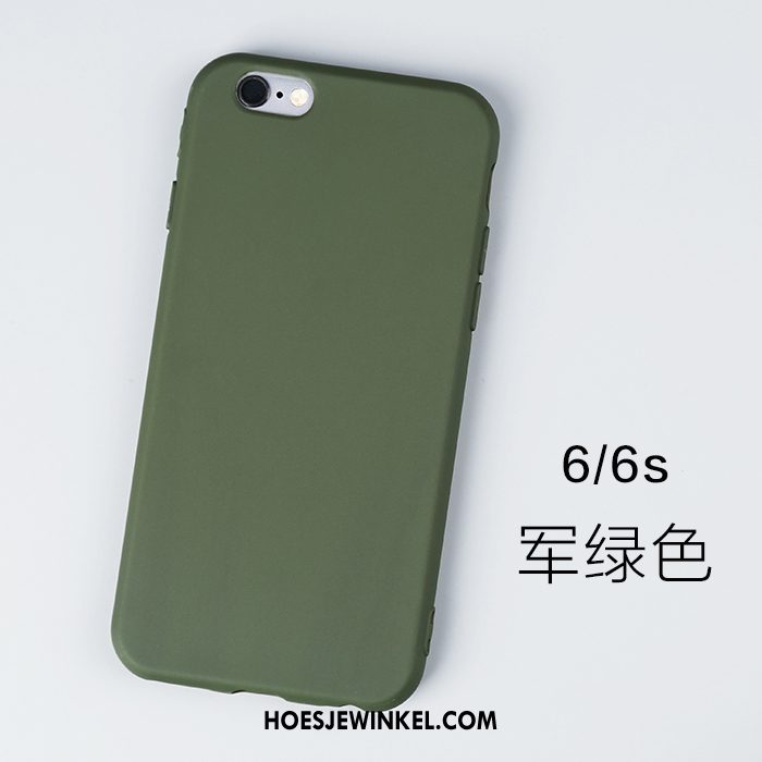 iPhone 6 / 6s Hoesje Anti-fall Siliconen Europa, iPhone 6 / 6s Hoesje Groen Zacht