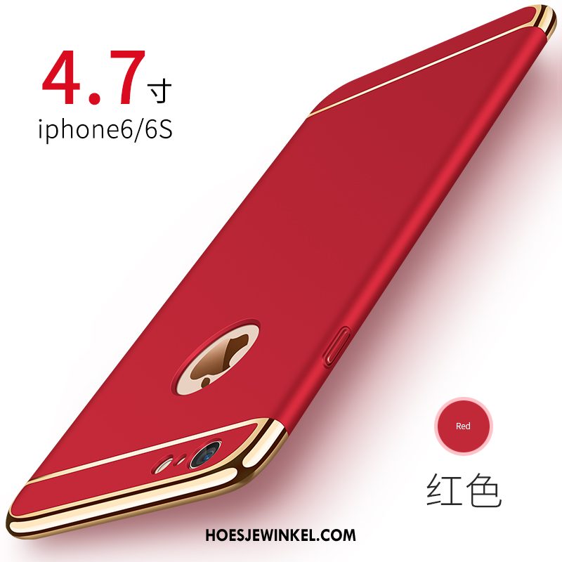 iPhone 6 / 6s Hoesje Elegante Mobiele Telefoon Metaal, iPhone 6 / 6s Hoesje Dun Goud