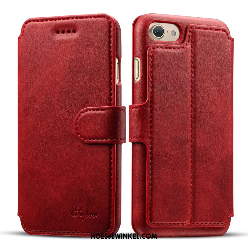 iPhone 6 / 6s Hoesje Grijs Folio Hoes, iPhone 6 / 6s Hoesje Mobiele Telefoon