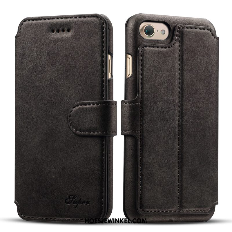 iPhone 6 / 6s Hoesje Grijs Folio Hoes, iPhone 6 / 6s Hoesje Mobiele Telefoon