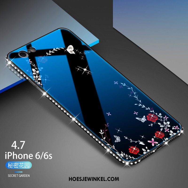 iPhone 6 / 6s Hoesje Hanger Blauw Anti-fall, iPhone 6 / 6s Hoesje Nieuw Trendy Merk