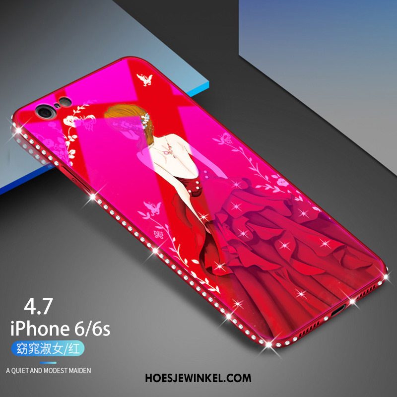 iPhone 6 / 6s Hoesje Hanger Blauw Anti-fall, iPhone 6 / 6s Hoesje Nieuw Trendy Merk