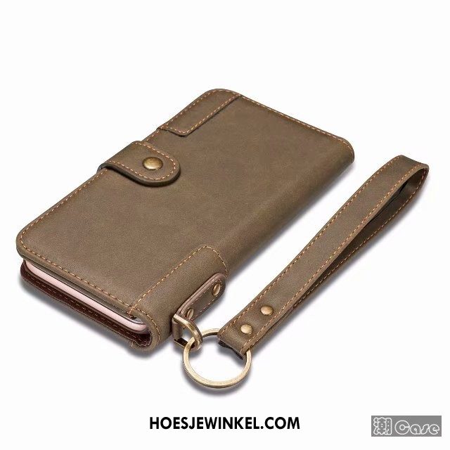 iPhone 6 / 6s Hoesje Hanger Hoes Leren Etui, iPhone 6 / 6s Hoesje Leer Mobiele Telefoon