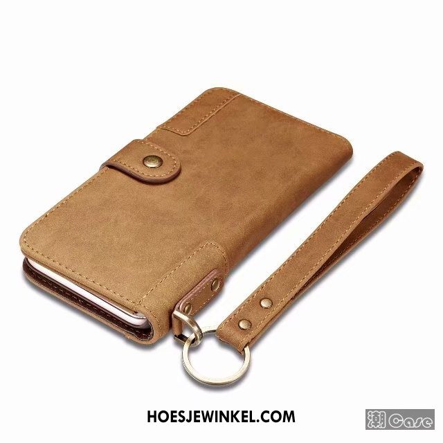 iPhone 6 / 6s Hoesje Hanger Hoes Leren Etui, iPhone 6 / 6s Hoesje Leer Mobiele Telefoon