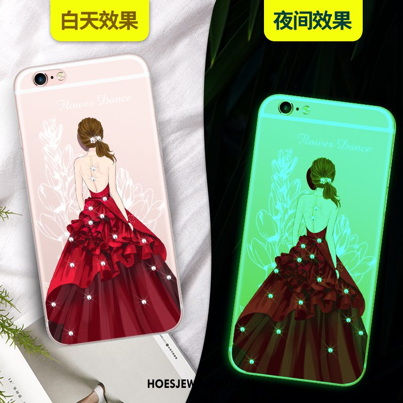 iPhone 6 / 6s Hoesje Hoes Glas Anti-fall, iPhone 6 / 6s Hoesje Mobiele Telefoon Nieuw