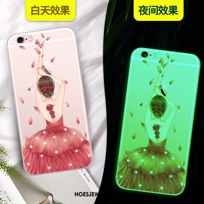 iPhone 6 / 6s Hoesje Hoes Glas Anti-fall, iPhone 6 / 6s Hoesje Mobiele Telefoon Nieuw