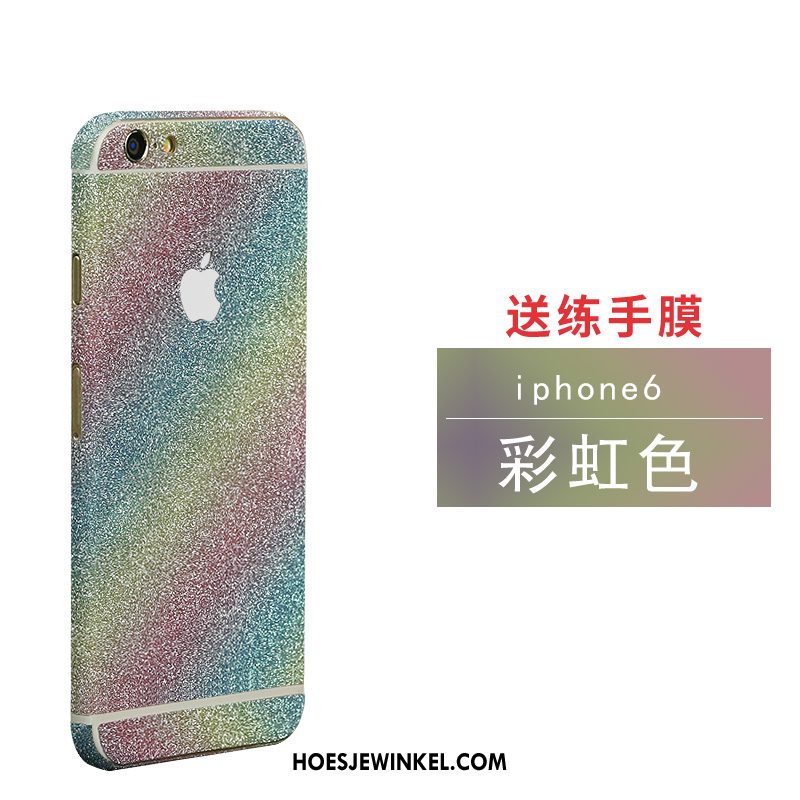 iPhone 6 / 6s Hoesje Kleur Mobiele Telefoon Omlijsting, iPhone 6 / 6s Hoesje Schrobben Skärmskydd