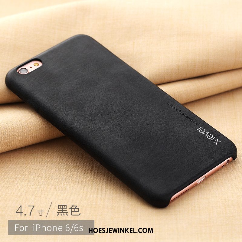 iPhone 6 / 6s Hoesje Licht Hoes Tempereren, iPhone 6 / 6s Hoesje Leren Etui Trend