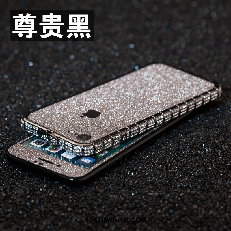 iPhone 6 / 6s Hoesje Met Strass Anti-fall Omlijsting, iPhone 6 / 6s Hoesje Metaal Hoes