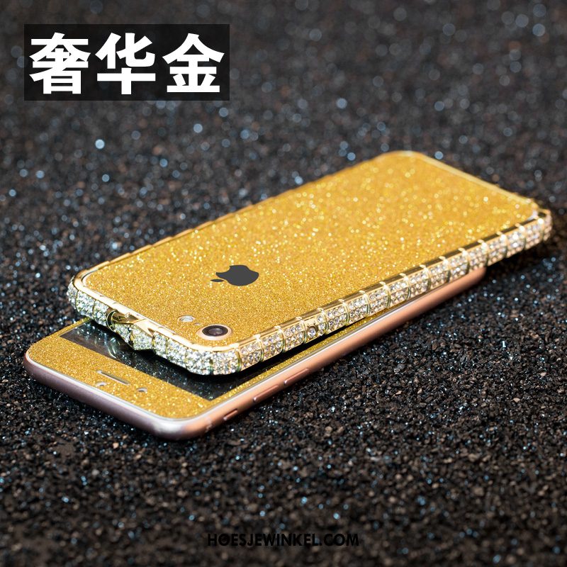 iPhone 6 / 6s Hoesje Met Strass Anti-fall Omlijsting, iPhone 6 / 6s Hoesje Metaal Hoes