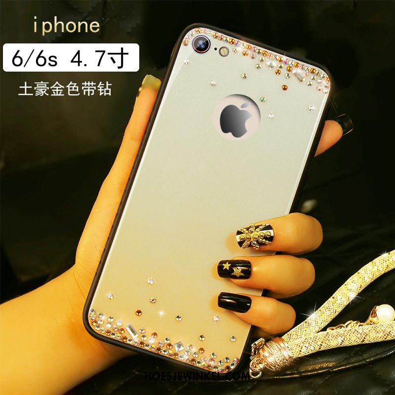 iPhone 6 / 6s Hoesje Met Strass Mobiele Telefoon Roze, iPhone 6 / 6s Hoesje Trend High End