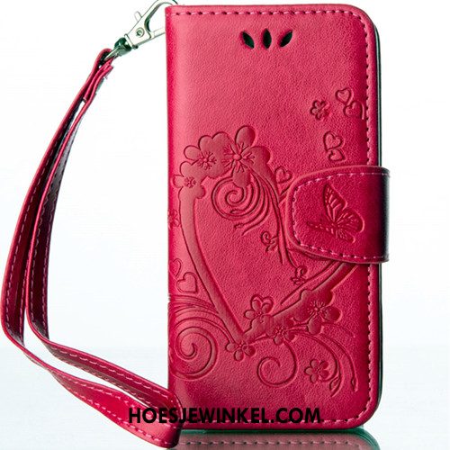 iPhone 6 / 6s Hoesje Mobiele Telefoon Hanger Leren Etui, iPhone 6 / 6s Hoesje Anti-fall Hoes