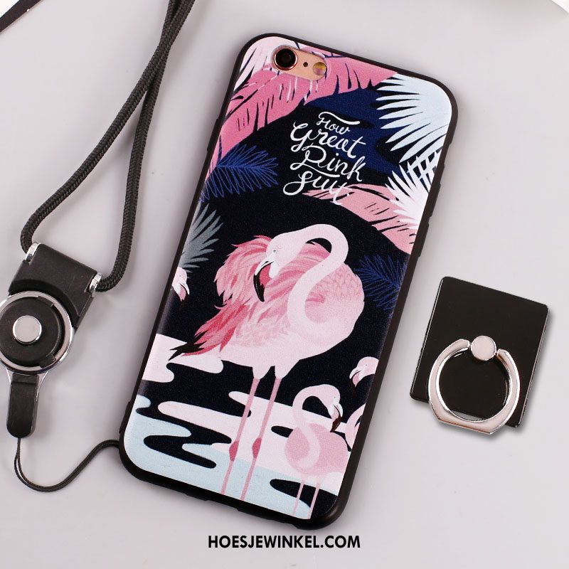 iPhone 6 / 6s Hoesje Mobiele Telefoon Siliconen Bescherming, iPhone 6 / 6s Hoesje Ring Zacht