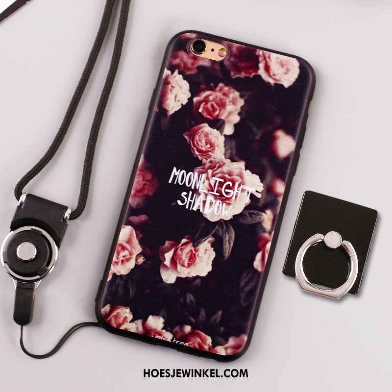 iPhone 6 / 6s Hoesje Mobiele Telefoon Siliconen Bescherming, iPhone 6 / 6s Hoesje Ring Zacht