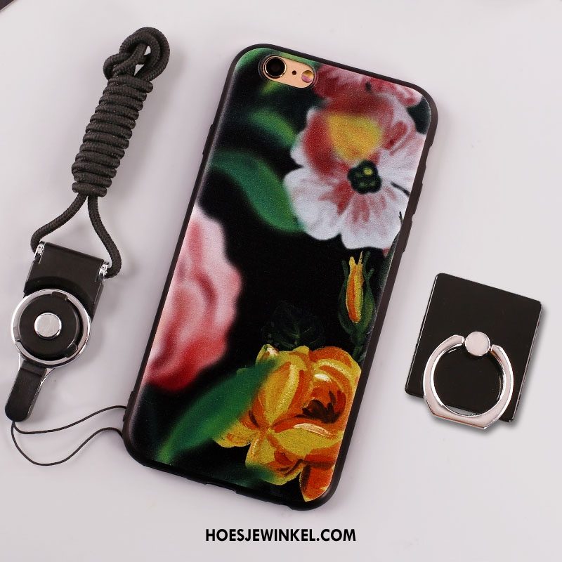 iPhone 6 / 6s Hoesje Mobiele Telefoon Siliconen Bescherming, iPhone 6 / 6s Hoesje Ring Zacht