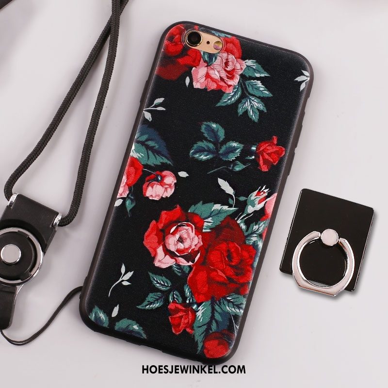 iPhone 6 / 6s Hoesje Mobiele Telefoon Siliconen Bescherming, iPhone 6 / 6s Hoesje Ring Zacht