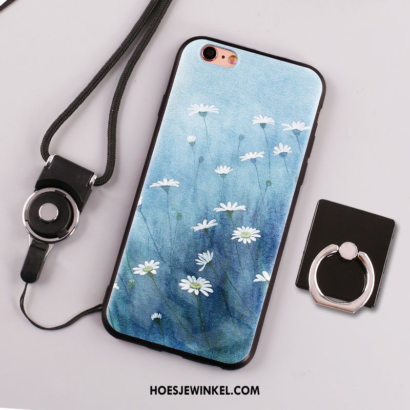 iPhone 6 / 6s Hoesje Mobiele Telefoon Siliconen Bescherming, iPhone 6 / 6s Hoesje Ring Zacht