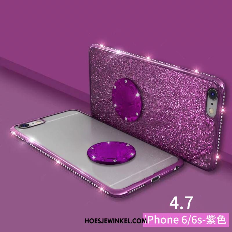 iPhone 6 / 6s Hoesje Mobiele Telefoon Siliconen Hoes, iPhone 6 / 6s Hoesje Anti-fall Trendy Merk