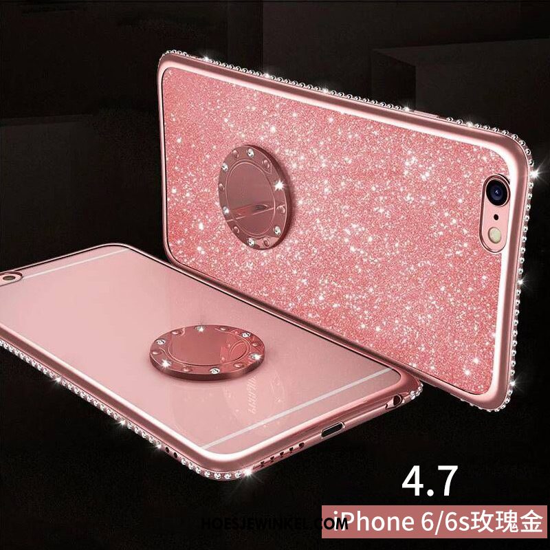 iPhone 6 / 6s Hoesje Mobiele Telefoon Siliconen Hoes, iPhone 6 / 6s Hoesje Anti-fall Trendy Merk