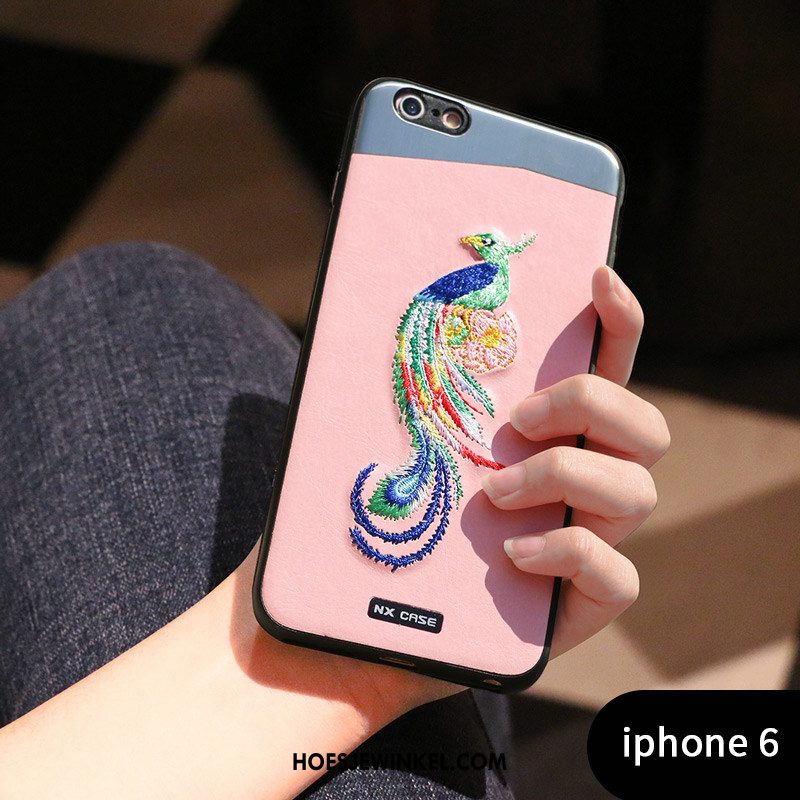 iPhone 6 / 6s Hoesje Mobiele Telefoon Siliconen Hoes, iPhone 6 / 6s Hoesje Anti-fall Trendy Merk