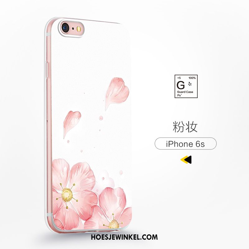 iPhone 6 / 6s Hoesje Nieuw Anti-fall Pu, iPhone 6 / 6s Hoesje Zwart All Inclusive