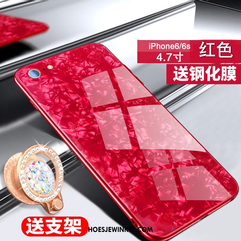 iPhone 6 / 6s Hoesje Schelp Persoonlijk Net Red, iPhone 6 / 6s Hoesje Nieuw Siliconen