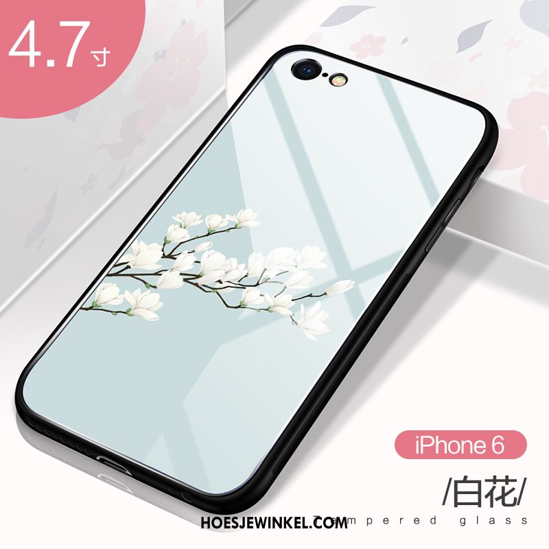 iPhone 6 / 6s Hoesje Siliconen Scheppend Nieuw, iPhone 6 / 6s Hoesje Anti-fall Glas