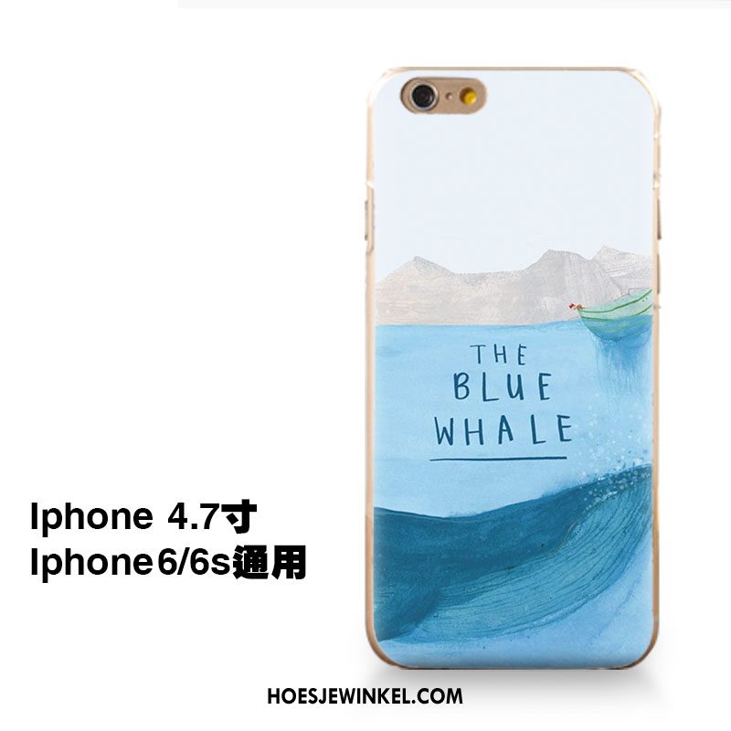 iPhone 6 / 6s Hoesje Siliconen Zacht All Inclusive, iPhone 6 / 6s Hoesje Bescherming Kunst