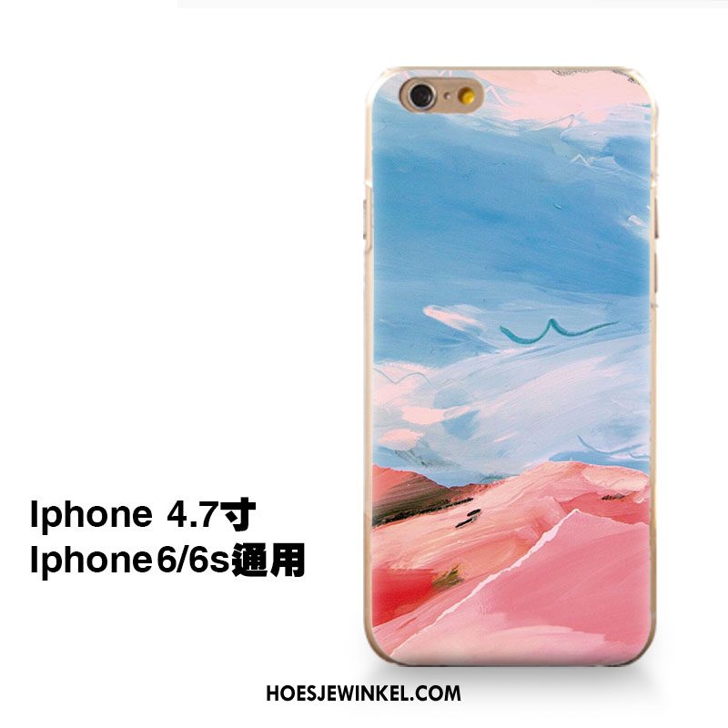 iPhone 6 / 6s Hoesje Siliconen Zacht All Inclusive, iPhone 6 / 6s Hoesje Bescherming Kunst