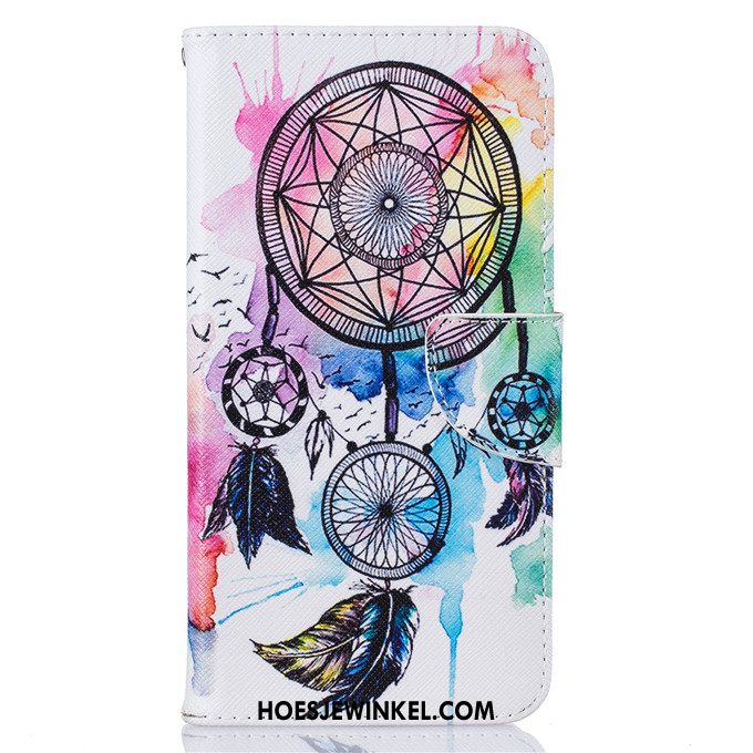 iPhone 6 / 6s Hoesje Spotprent Clamshell Hoes, iPhone 6 / 6s Hoesje Groen Leren Etui