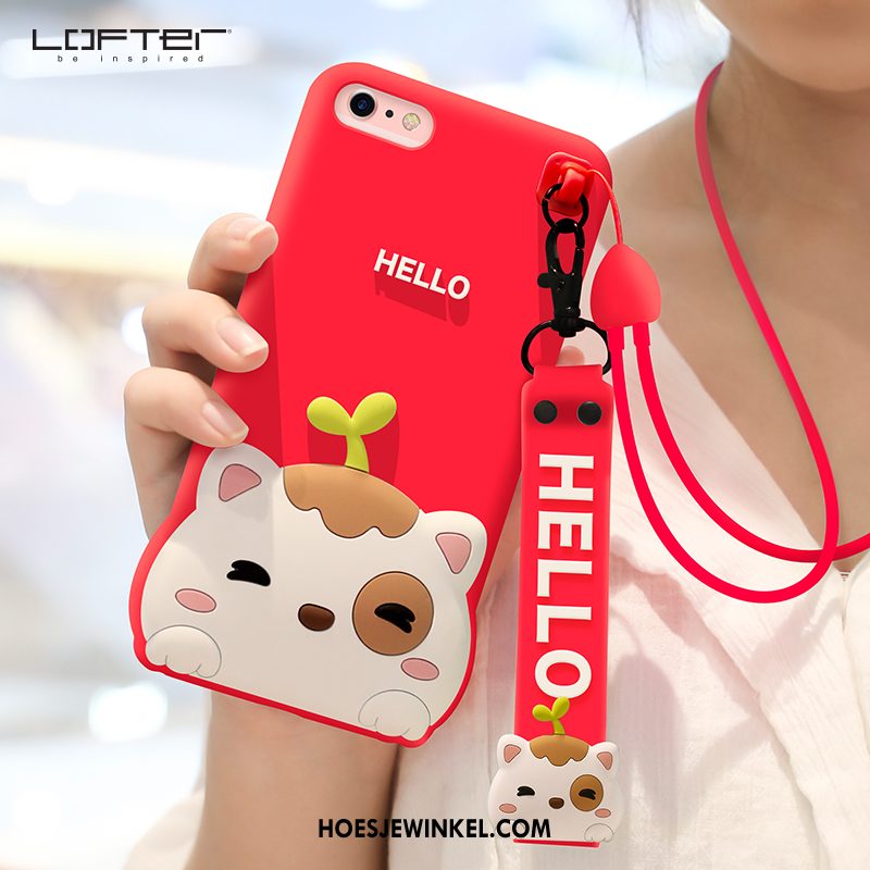 iPhone 6 / 6s Hoesje Spotprent Hoes Siliconen, iPhone 6 / 6s Hoesje Nieuw Hanger